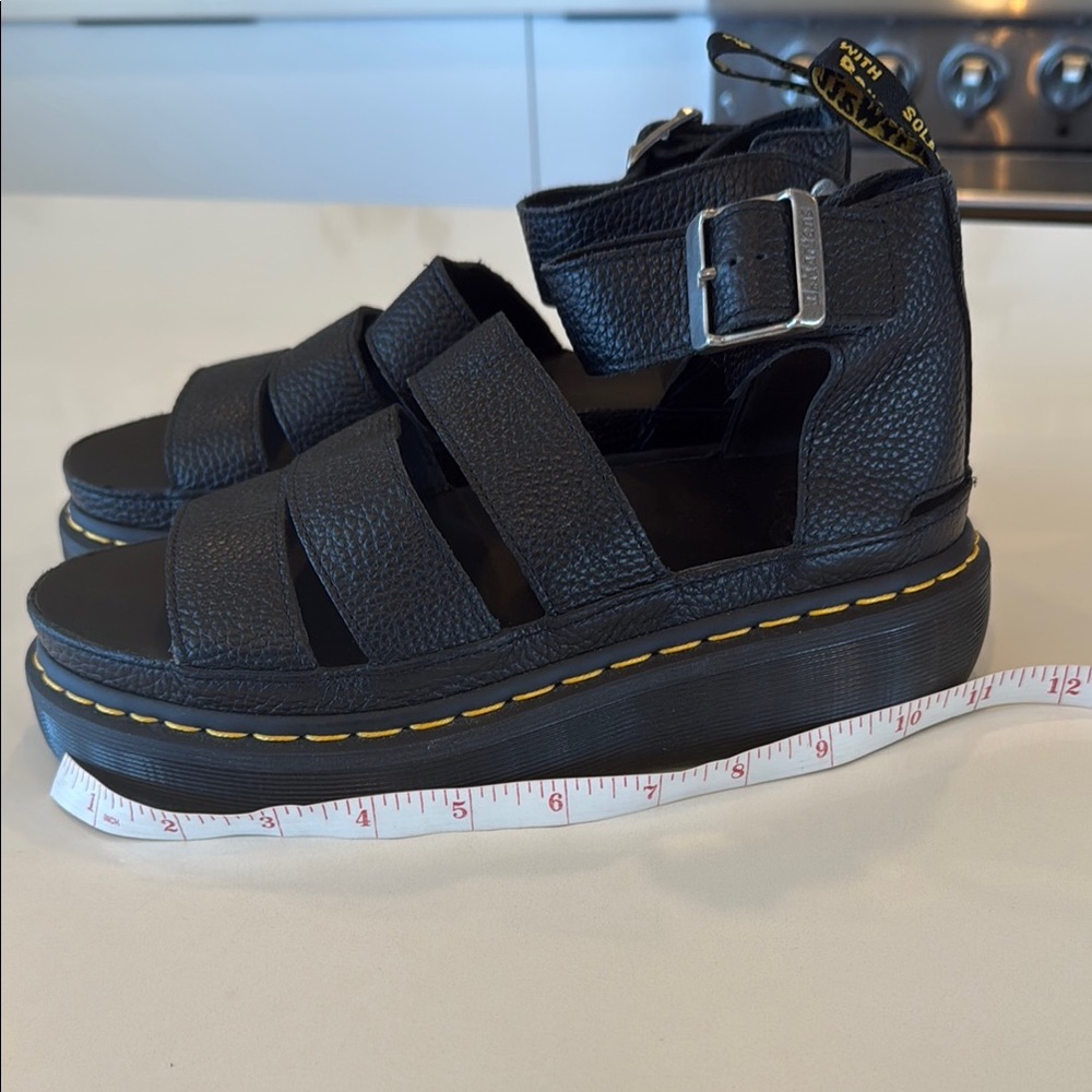 Dr. Martens Black Platform Sandals